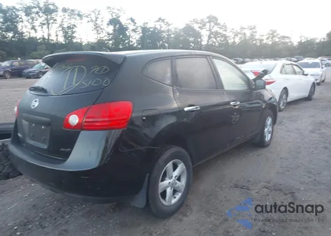 2010 Nissan Rogue S из США, поврежденный, VIN JN8AS5MT1AW009048